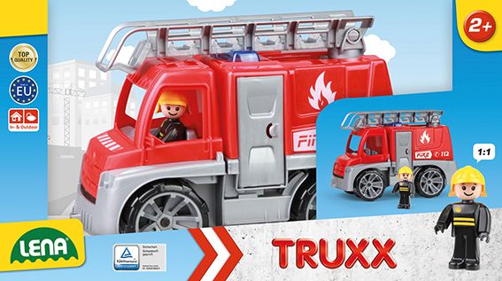 LENA - Truxx Tűzoltók, Dekoratív kartonpapír