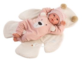 LLORENS - 63644 NEW BORN - valósághű baba baba hangokkal és puha szövettesttel - 36