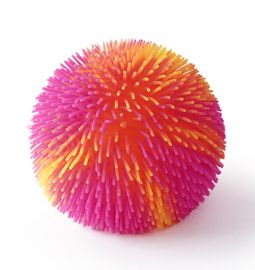 MAC TOYS - SPORTO Szivárványos labda fénnyel - narancs rózsaszín
