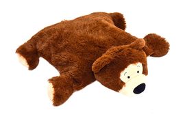MAC TOYS - Párna plüss állat - medve
