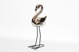 MAKRO - Dekoráció - Réz flamingó