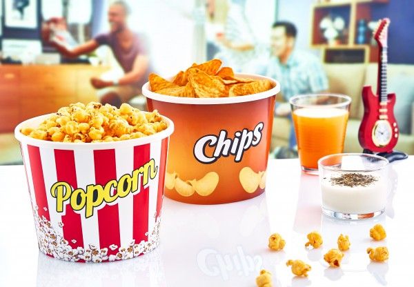 MAKRO - Popcorn doboz 2,2l, Mix Termékek