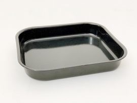 MAKRO - Mély zománcozott tányér 40x34x4,5cm, 149/37