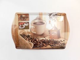 MAKRO - Tálca COFFEE 34x23,5cm