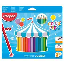 MAPED - Színes ceruzák JUMBO Color' Peps 24db
