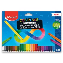 MAPED - Ceruzák fa nélkül - COLOR`PEPS INFINITY 24 színben