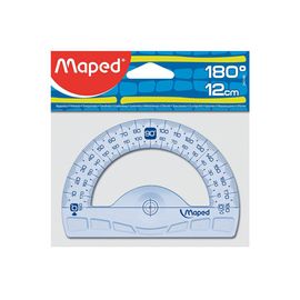 MAPED - Szögmérő "GRAPHIC "180°, műanyag, 12 cm