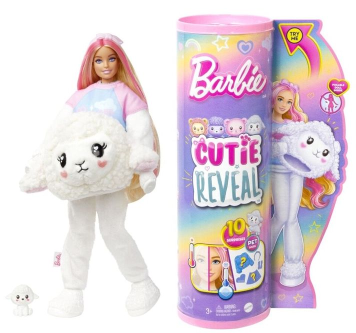 MATTEL - Mattel Barbie Cutie Reveal pasztell kiadás bárány 