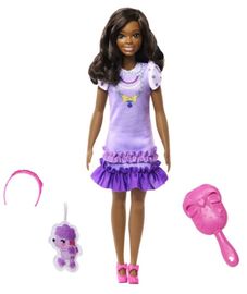 MATTEL - Barbie HLL18 Az első Barbie babám - Fekete hajú lány pudlival