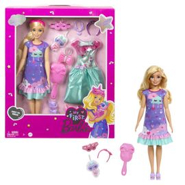 MATTEL - Barbie Az első Barbia babám nappali és éjszakai baba - Lila