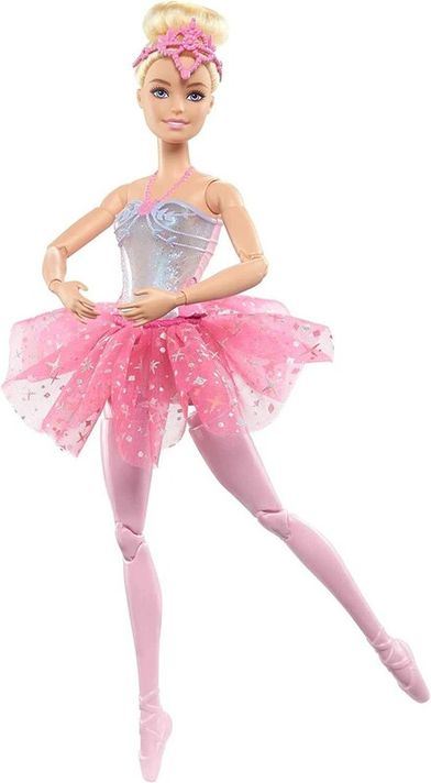 MATTEL - Barbie Ragyogó varázslatos balerina rózsaszín szoknyával