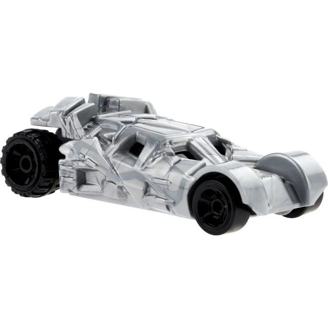 MATTEL - Mattel Hot Wheels autó ezüst "Batmobile" 7cm