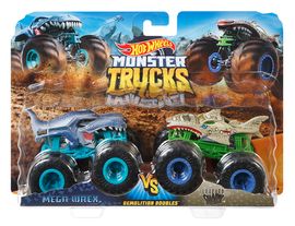 MATTEL - Hot Wheels Monster teherautók bontási duó asst
