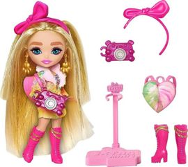 MATTEL -  Mattel Barbie Extra minis szőke szafari ruhában