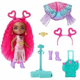 MATTEL -  Mattel Barbie Extra minis Hippi baba