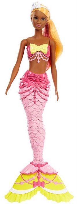 MATTEL - Mermaid Barbie Dreamtopia Narancs haj