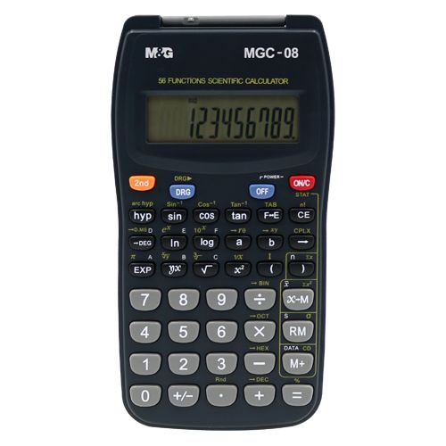 M&G - Tudományos számológép MGC-08, 56 funkcióval