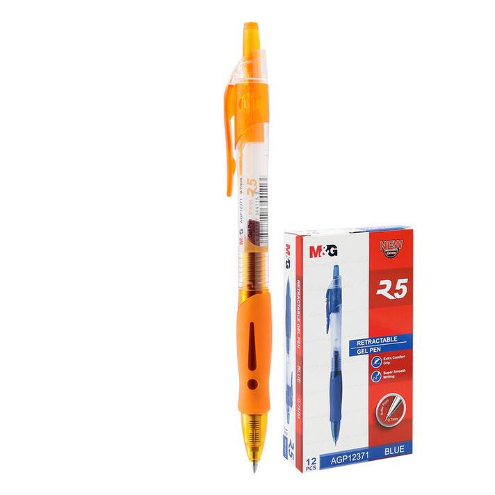 M&G - Gél toll R5 narancssárga 0,7mm
