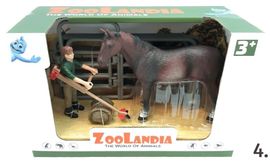 MIKRO TRADING - Zoolandia lovas szett tartozékokkal, Mix Termékek