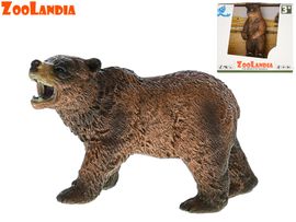 MIKRO TRADING - Zoolandia Grizzly Bear 10cm dobozban, Mix of products