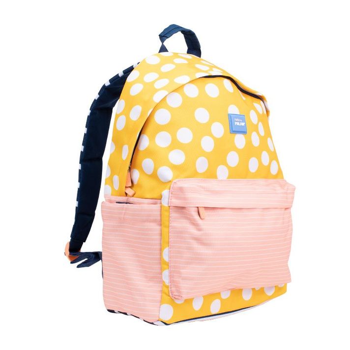 MILAN - Swims 2 Speciális sorozatú hátizsák, sárga és rózsaszín