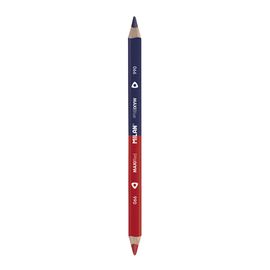MILAN - ceruza megfordítható MILAN, MAXI háromszögletű piros-kék