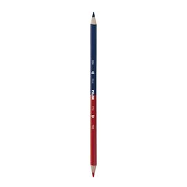 MILAN - ceruza kétoldalas MILAN, háromszögletű piros-kék