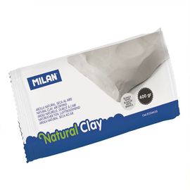 MILAN - Modellező gyurma Natural Clay 400 gr. fehér, légkeményedő