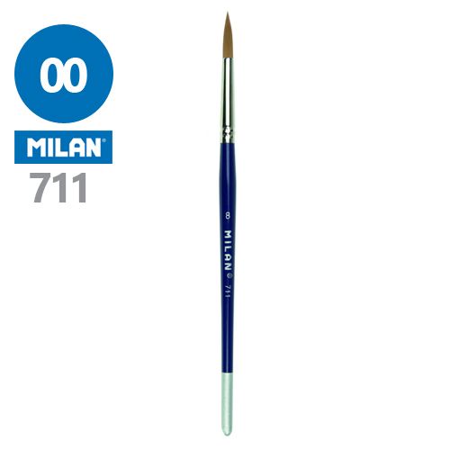 MILAN - Ecset kerek Fine Selection č. 00 - 711