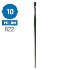 MILAN - Ecset lapos č. 10 - 822 ergonomikus fogantyúval