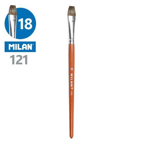 MILAN - 18-as lapos ecset - 121
