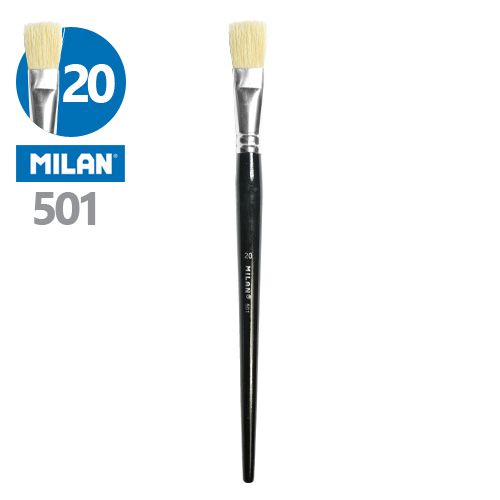 MILAN - 20-as lapos ecset - 501