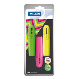MILAN - Highlighter Fluo Marker - 3 darabos készlet