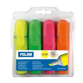 MILAN - Highlighter Fluo Marker - 4 darabos készlet