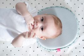 MOTHERHOOD - Stabilizáló párna csecsemőknek Dark Blue Ocelot