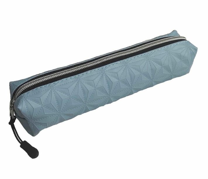 NARCISSUS - Mini bőrönd ECO bőrből GYÉMÁNT kék