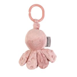 NATTOU - C gyűrűn vibráló polip dusty pink 20 cm Lapidou