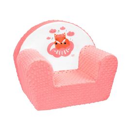 NEW BABY - Gyermek fotel Róka lazacszín