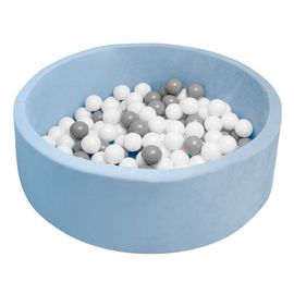 NEW BABY - Gyermek száraz medence labdákkal kék