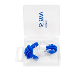 NILS - Szilikon fül- és orrdugó készlet Aqua NQAW30 kék