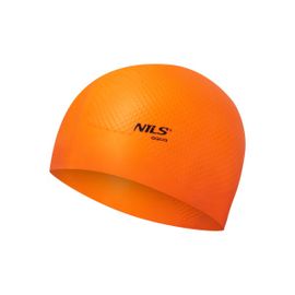 NILS - Szilikon sapka Aqua NQC Dots narancssárga