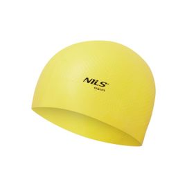 NILS - Szilikon sapka Aqua NQC Dots sárga