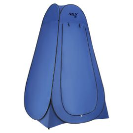 NILS - Összecsukható öltöző/zuhanyzó kabin Camp NC1706 kék