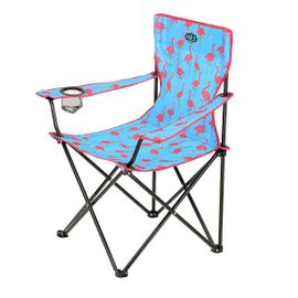 NILS - Összecsukható szék Camp NC3045 Flamingos