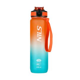 NILS - Tritan ivópalack Camp NCD68 1000 ml narancssárga-kék