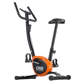 ONE FITNESS - Mechanikus edzőkerékpár RW3011 fekete-narancs