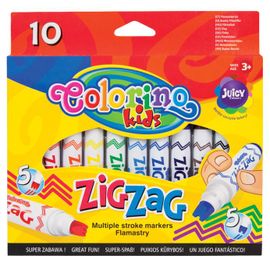 PATIO - Colorino markerek ZIG ZAG 10 színben