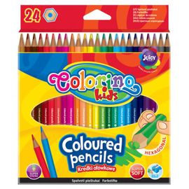 PATIO - Colorino zsírkréták hatszögletű 24 színben