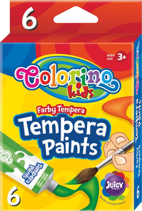 PATIO - Colorino temperafestékek 6x12ml-es tubusban