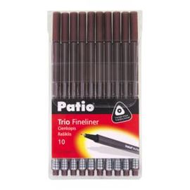 PATIO - Patio marker TRIO 10db barna